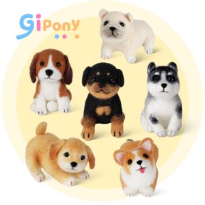 Wool Felt DIY Kit|Real dog